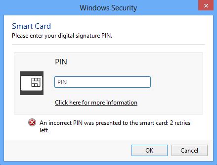 windows smart card pin|windows security smart card blocked.